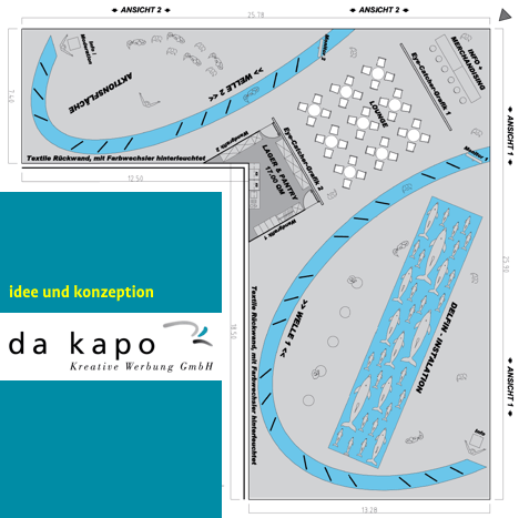 Idee und Konzeption: Da Kapo, Kreative Werbung GmbH